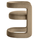 Modway - Winslow Tonneau Performance Velvet Chaise à manger - Taupe-8