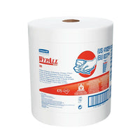 WypAll - Essuie-tout Pro X80, rouleau géant - 12,5 x 13,4 po - blanc - 475 feuilles-Blanc