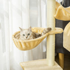 PawHut - Arbre à chat pour chaton d’intérieur, centre d’activités, lit de repos, jouet 39 po-Poids net : 24,2 lb 