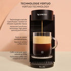 Nespresso - Machine à expresso et café Vertuo Up par Breville, Noire-Plus de 40 cafés premium et aromatisés, y compris des marques partenaires exclusives, à préparer en 7 formats de tasse : Ristretto, Espresso, Double Espresso, Gran Lungo, Mug, Café XL, Carafe