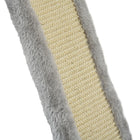 PawHut - Étagères pour chats 3 pièces avec hamac, poteaux à griffer, plateformes de saut-Couleur : gris et crème 