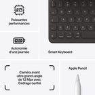 Apple -  iPad, écran Retina 10,2 po, Wi-Fi, puce A13 Bionic, 64 Go, iPadiOS 15, argent-Caméra HD Facetime : Ultra grand angle 12 MP, champ de vision de 122 degrés, Caméra arrière : Grand angle 12 MP