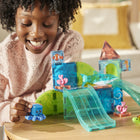 MAGNA-TILES -L’original ensemble de construction magnétique Coral Reef de 25 pièces-Idéal pour offrir en cadeau: Parfait pour les amoureux des animaux, les passionnés de l’océan et les jeunes biologistes marins de 3 ans et plus qui veulent construire des mondes colorés sous la mer