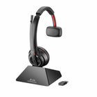 HP - Casque Poly Savi 8210 USB-A-Se connecte à PC/Mac via l'adaptateur USB D400