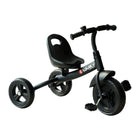 Qaba - Tricycle pour enfants à partir de 18 mois - noir-Tricycle pour bébé idéal pour une utilisation en intérieur et en extérieur 