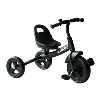 Qaba - Tricycle pour enfants à partir de 18 mois - noir-Tricycle pour bébé idéal pour une utilisation en intérieur et en extérieur 