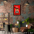 Led Zeppelin Mothership with Gold Vinyl - Impression encadree - 27" x 38"-Produit sous licence officielle