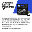 HP - Cartouche d'encre 61XL à rendement élevé - Noire - 360 Pages (C0PA4AN)-Texte noir net pour documents et rapports