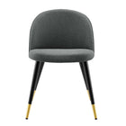 Modway - Cordial Chaises de salle à manger Ensemble de 2 - Gris-8