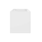 Modway - Vitality 48" Armoire de lavabo de salle de bain compatible double ou simple (non inclus) - Blanc-Construction en MDF et panneau de particules