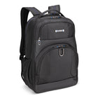 Nextech - Sac à dos de voyage avec compartiment pour ordinateur portable jusqu'à 16 po - 32 L, Noir -La capacité de 32 litres offre beaucoup d'espace avec 5 compartiments à fermeture éclair et une poche RFID pour plus de sécurité