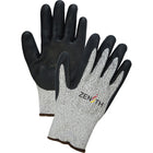 Zenith Safety - Gants élastiques sans coutures résistants à la coupe pour températures froides - Taille 9 - Paquet de 12 -Doublure en acrylique qui offre une chaleur et un confort supérieur pour utilisations sous températures froides