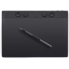 Wacom - Intuos Pro Medium Bluetooth Tablette graphique professionnelle 2025 - noir-Le Pro Pen 3 offre une précision étonnante, 8192 niveaux de pression, un support d’inclinaison et un suivi sans décalage pour des traits fluides et précis ; Choisissez une prise mince, droite ou évasée, ajustez l’équilibre et la disposition des boutons pour plus de précision et de confort