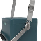 Permasteel - Glacière portable 14 pintes avec double option de transport - bleu sarcelle foncé-Facile à nettoyer