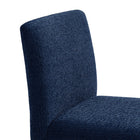 Modway - Rhodes Tissu tapis Chaise à manger - Marine-10