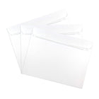JAM Paper - Enveloppes à ouverture au sommet avec rabat autoadhésif, format livret de 9 x 12 po, blanc, 25/paquet (356828785A)-Quantité : 25 enveloppes par boîte