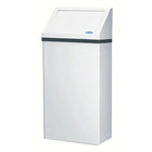 Frost ââ‚¬â€œ Poubelle murale, 50 litres, blanc époxy-Capacité de 50 L (11 gal)