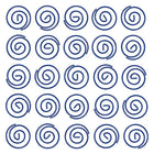 JAM Paper - Trombones ronds - bleu foncé - paquet de 50-Ces trombones colourés sont parfaits pour organiser les papiers à la maison, à l'école ou au bureau