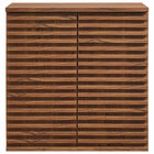 Modway - Render Fixé au mur Armoire de salle de bain in Noyer-7