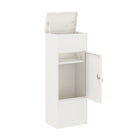 Ceha Canada - Boîte à colis format moyen - 16 po l x 12 po P x 41 po H - Blanc-CONCEPTION RÉSISTANTE AUX INTEMPÉRIES : Le surplomb de protection contre la pluie et les joints d'étanchéité rendent ces boîtes de livraison très résistantes aux conditions climatiques difficiles, y compris la pluie, la neige et les typhons. Vos colis restent protégés, propres et intacts, même par temps extrême