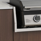 Blackstone - 28 po Plaque de cuisson encastrable 3 brûleurs avec capot et configuration prête pour propane-Trois zones de chaleur contrôlées indépendamment : Cuisine simultanément vos plats principaux et accompagnements à différentes températures