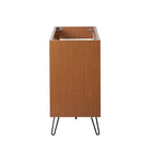 Modway - Energize 48" Armoire de lavabo de salle de bain compatible double ou simple (non inclus) - Blanc cerise-Construction en MDF et panneau de particules