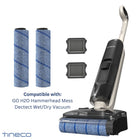 Tineco - Kit d’accessoires pour laveuse de plancher pour animaux GO H2O Hammerhead - 2 brosses pour animaux, 2 filtres-Compatibilité : Conçu pour tout modèle Tineco GO H2O Hammerhead