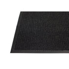 Edgewood - Tapis Twin Rib Pour Trafic Léger - 3 pi l x 5 pi L - Charbon-100% polypropylène teint dans la masse, stabilisé aux UV, avec support en vinyle PVC