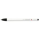 Zebra - ClickArt Retractable Marker Pen - Noir-Parfait pour la journalisation, le codage couleur, le dessin et l’écriture quotidienne