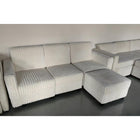 Brassex - Canapé sectionnel modulaire avec rangement 738204 Lotus - brun-Assise moelleuse
