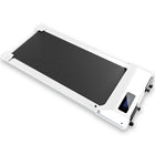 MotionGrey - Tapis de marche - Tapis roulant cardio portable sous bureau - Blanc-Design ultra-mince qui se glisse facilement sous un bureau ou un lit, parfait pour les petits espaces et le télétravail