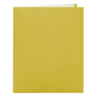 Staples - Porte-document à deux pochettes - format lettre - jaune-Pas d'attache