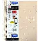 Five Star - Cahier Style 3 sujets - 120 pages - 11 po x 8,5 po - couleurs assorties-Numérisez, étudiez et organisez vos notes avec l'application Five Star