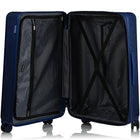 CHAMPS - Ensemble de bagages extensibles à 8 roues - 3 pièces - à parois rigides Collection Iconic II - Marine-Expansion sur les 3 pièces