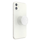 PopSockets - PopGrip - Blanc Frais-Fonctionne comme un support pratique pour regarder des vidéos à la volée