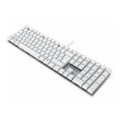 Cherry - Clavier mécanique filaire KC 200 MX - blanc et argent-Switches CHERRY MX disponibles en différentes variantes – tous fabriqués en Allemagne et dotés d’une précision de contact Gold-Crosspoint
