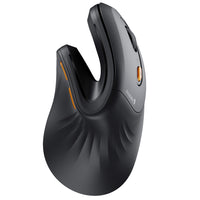 ProtoArc - souris ergonomique Bluetooth verticale-Batterie Li-Ion rechargeable intégrée de 500 mAh qui peut être facilement rechargée grâce au câble de type C inclus
