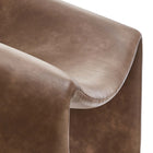 Modway - Vivi Cuir végane Chaise d’accent - Brown-8