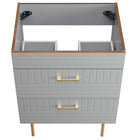 Modway - Daybreak 24" Armoire de toilette de salle de bain (lavabo non inclus) - Gris clair-8