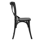 Modway - Gear Fauteuil d’appoint de salle à manger - Noir-8