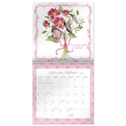 Mead - Calendrier décoratif Leah Bisch 2027, 12 po x 12 po, bilingue-Couvre une période de 16 mois pour une planification prolongée