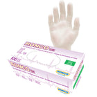 Ronco - Gants de vinyle d'usage général VE2, Clear, Grand, Paquet de 100-Clair
