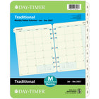 Day–Timer – Recharge d’agenda mensuel avec onglets 2027 format folio – 11 po x 8 1/2 po – anglais-Format des pages : 11 po H x 8 1/2 po l