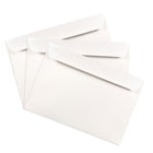 JAM Paper Enveloppes format livret, 6,5 x 9,5 po, blanc, 50/pqt (4241i)-Fermeture gommée