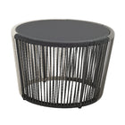 Manhattan Comfort - Ensemble de conversation de patio moderne Ashland 3 pièces - Crème - Ensemble de 5-10