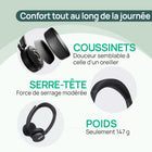 Yealink - Casque BH70 Double BL - Casque pour téléphone et ordinateur - Certifié Microsoft Teams  - Noir-Numéro du microphone : 3