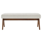 Modway - Lyra 47" Tissu tapis Banc - Ivoire-Assemblée requise