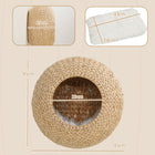 PawHut - Étagère murale pour chat, condo mural avec coussin - beige-Livré avec la quincaillerie pour une installation sécurisée et stable 