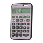 Sharp - Calculatrice scientifique de base à 10 chiffres – Violette-Calculatrice scientifique WriteView d'entree de gamme (niveaux 5e a 8e annee)