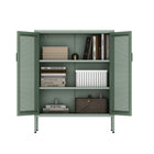Manhattan Comfort - Amelia 31,5 po Buffet Moderne d’Appoint - Vert-Garantie limitée du fabricant de 30 jours